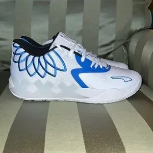 Puma LaMelo Ball Subject 01 Lo - White/Bluemazing NIB PUMA MB1 Lo M.E.L.O. White Royal Blue LaMelo Shoes Mens Size  main image 4